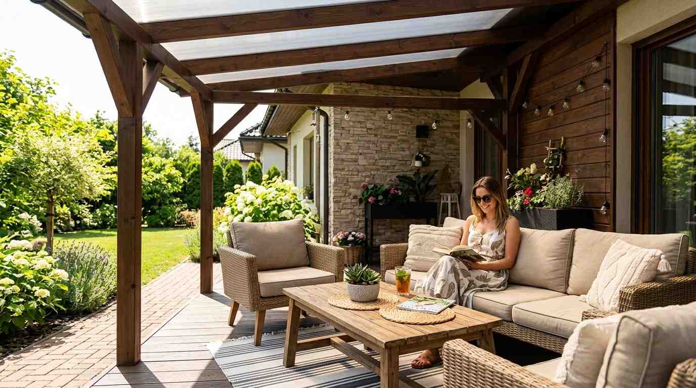Patio Covers Help Reduce Heat and Protect Outdoor Furnitures