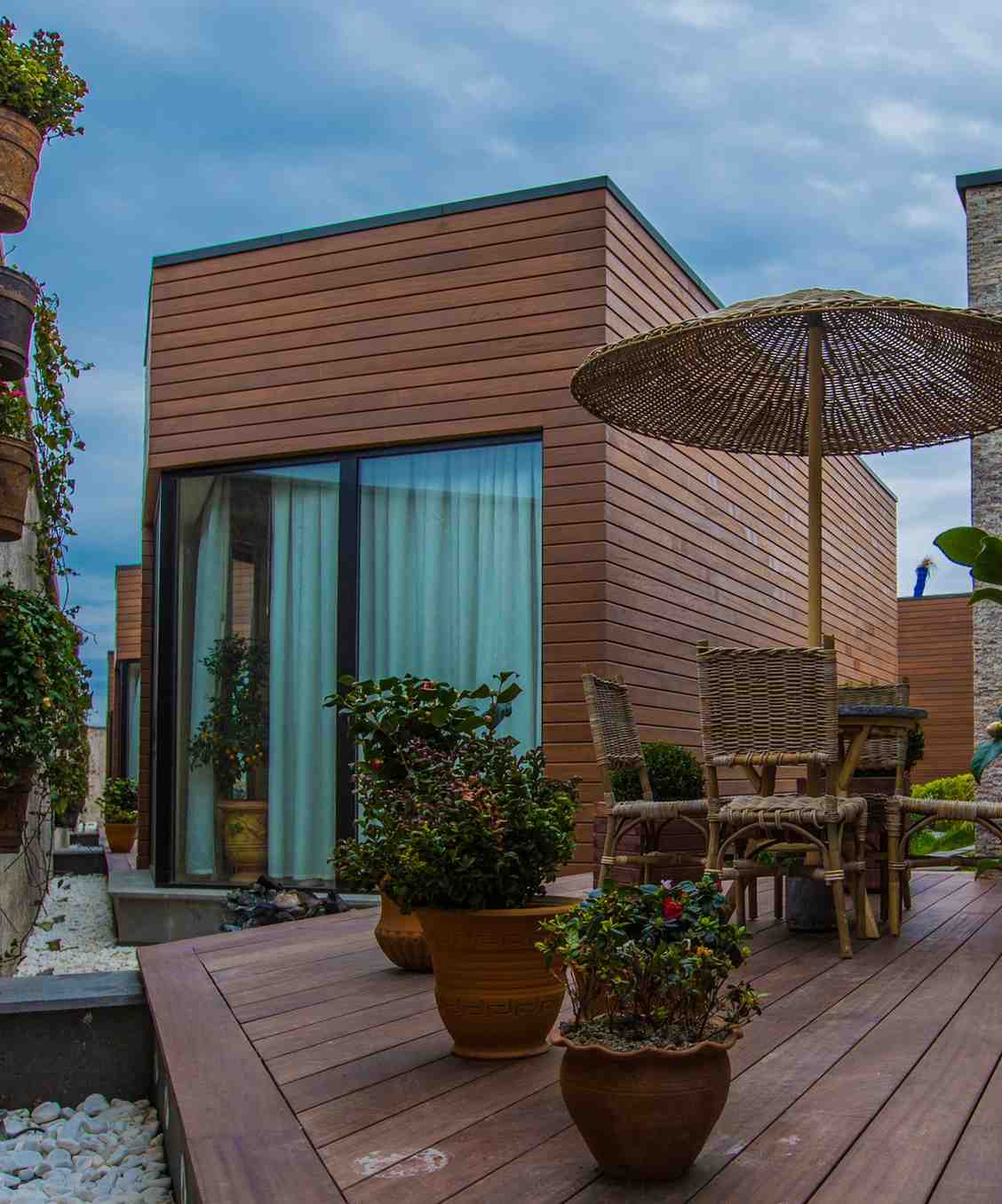 Composite deck installation 