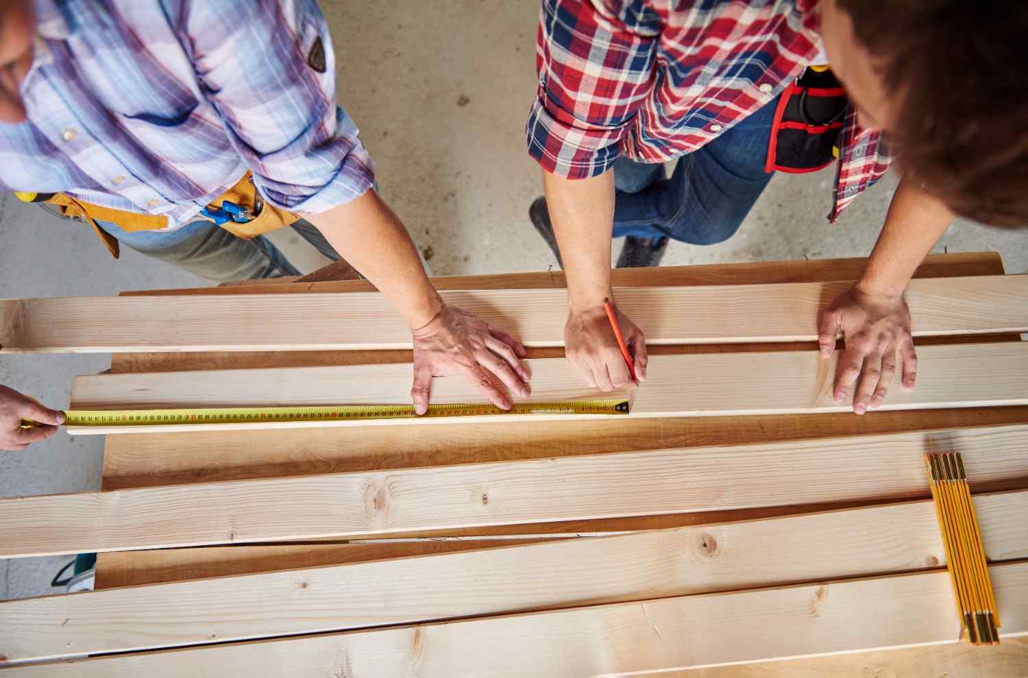 Composite deck project planning