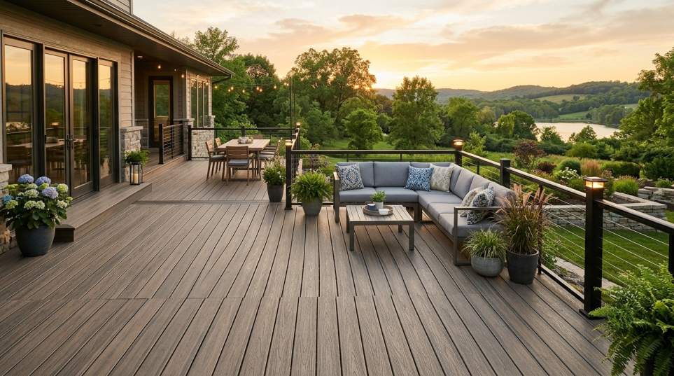 Long-lasting composite deck