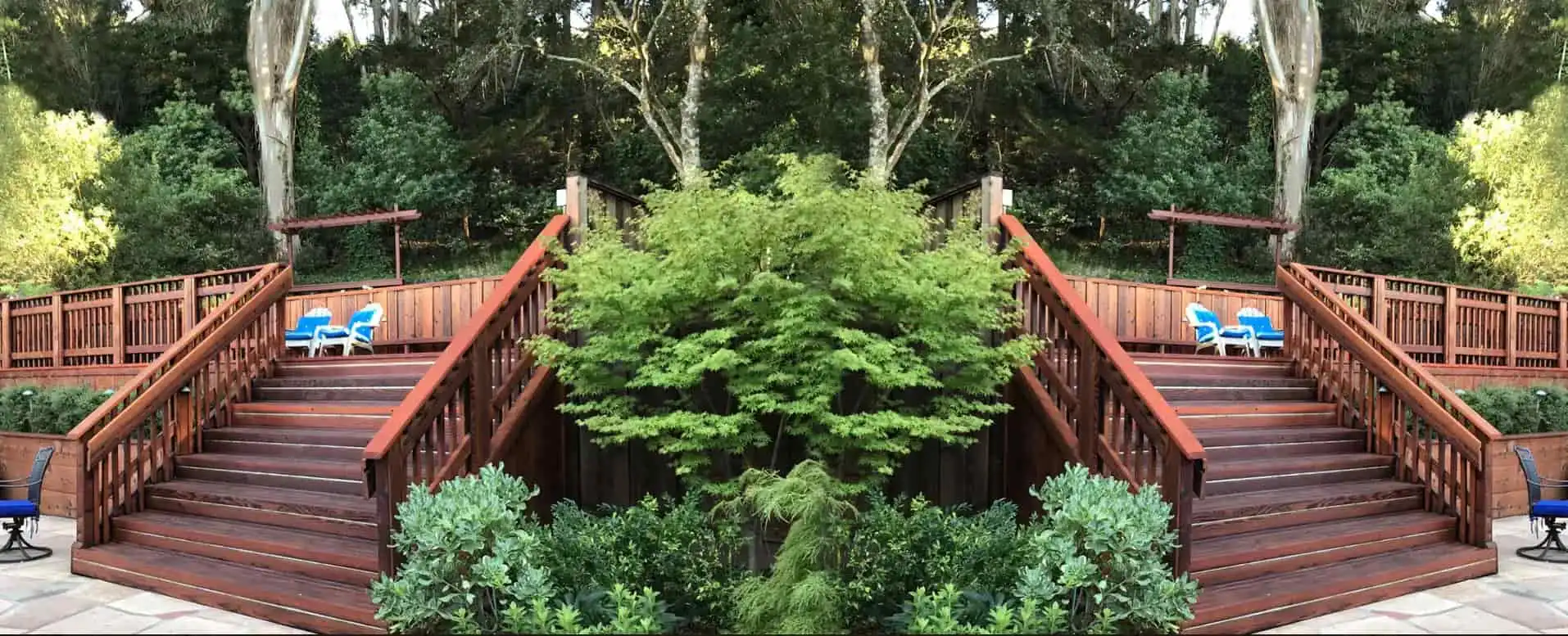Custom wood gates